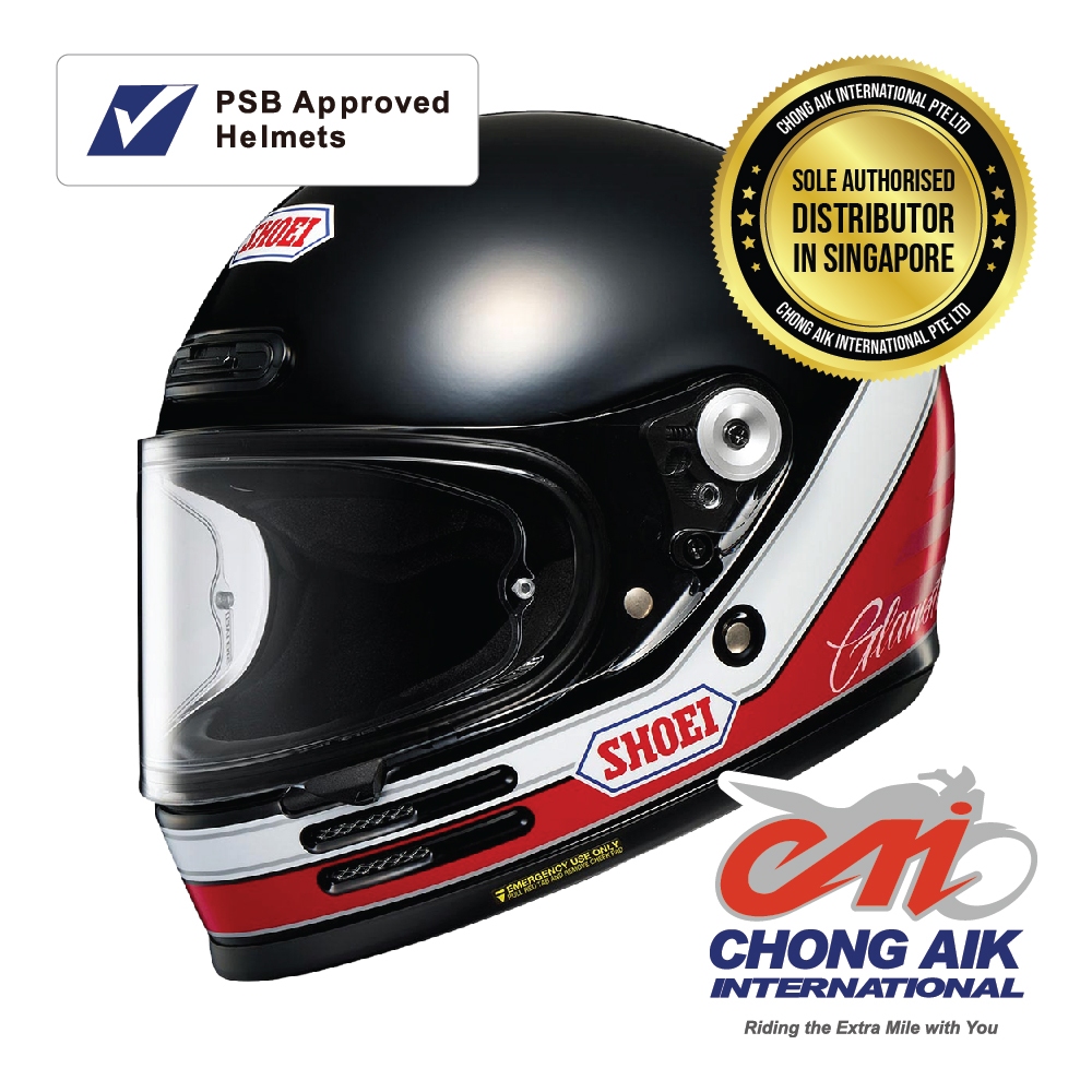 ONGOING PROMO] SHOEI Glamster [PSB APPROVED] | Shopee Singapore