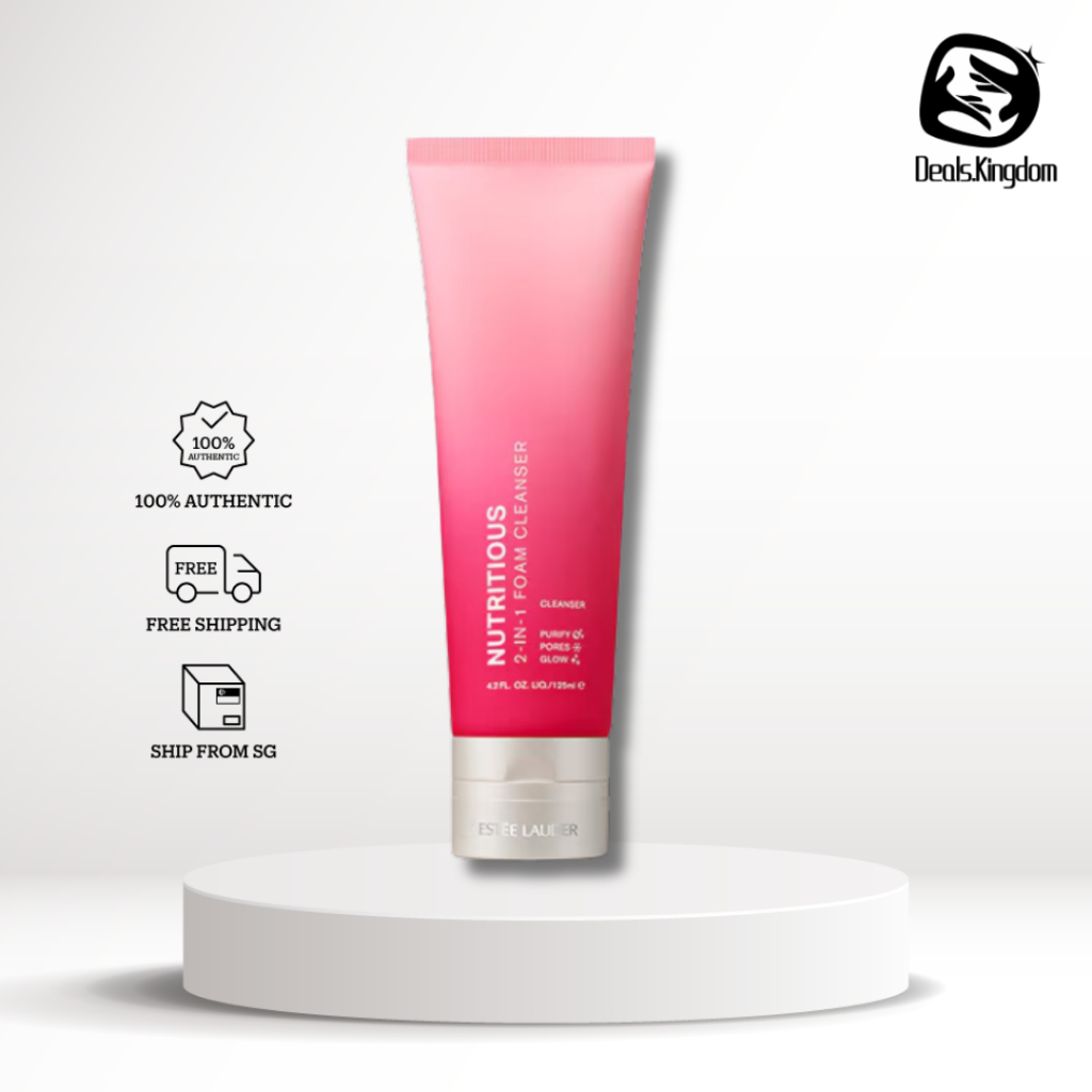 Estee Lauder Nutritious 2 in 1 Foam Cleanser 125ml NEW PACKAING 100 AUTHENTIC SG READY STOCK Shopee Singapore