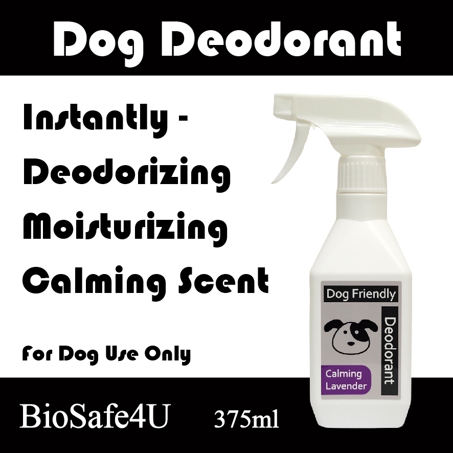 BioSafe4U Dog Deodorant, Dog Cologne, Calming Spray For Dogs