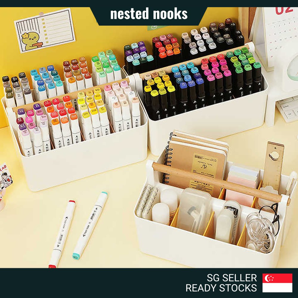 Multipurpose Stackable Portable Storage Container, Stationery, Remote ...