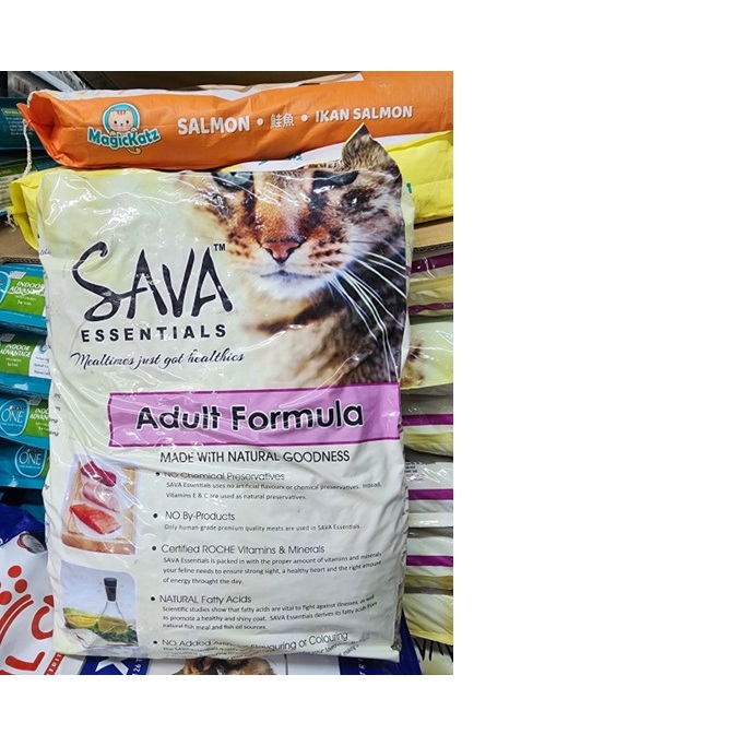 ---Free Delivery---Sava Essential Adult Cat Food 9kg | Shopee Singapore