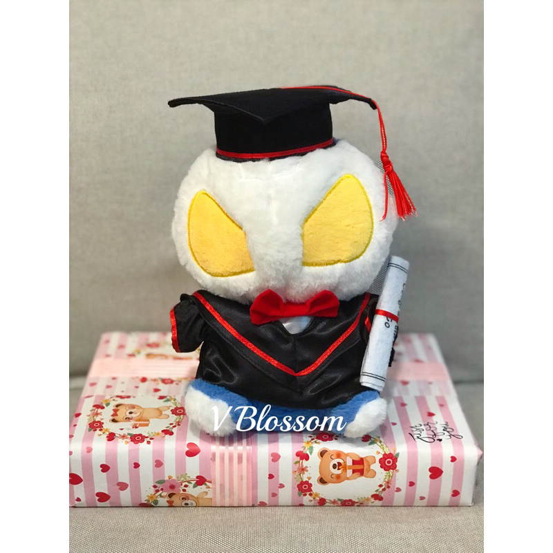 SG Seller 20cm Graduation Plush Snorlax Rilakkuma Stitch Brown Cony Pikachu Doraemon Totoro Ultraman Graduation Gift Shopee Singapore