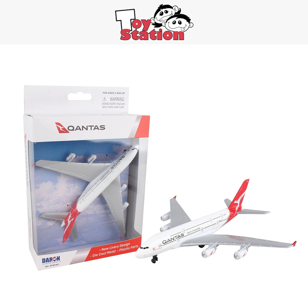 Daron Planes RT8538 Qantas A380 Single Plane Diecast Toy (WB) | Shopee ...