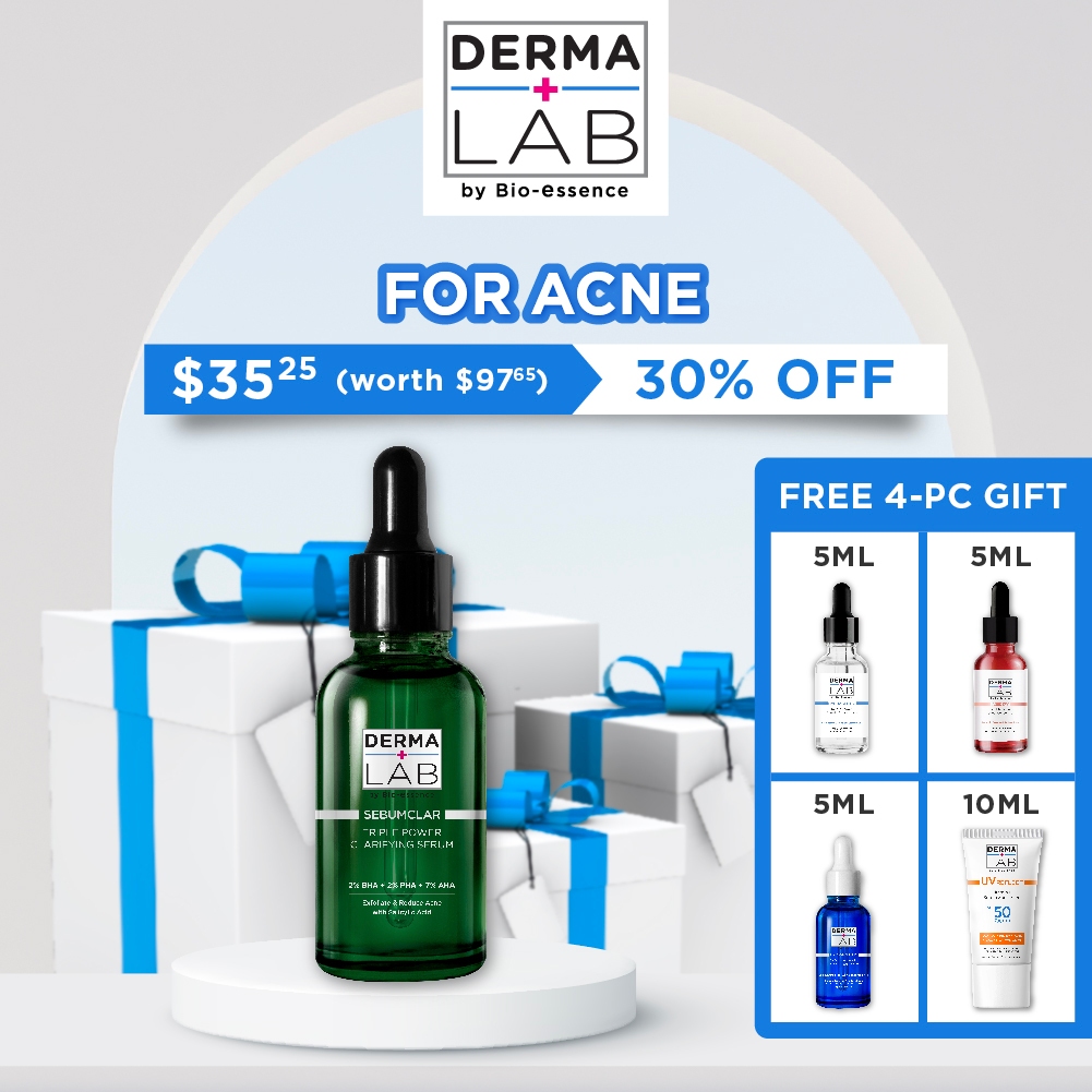 [Buy 1 Get 4-pc Gift 15-17 Jun] DERMA LAB Sebumclar Triple Power ...