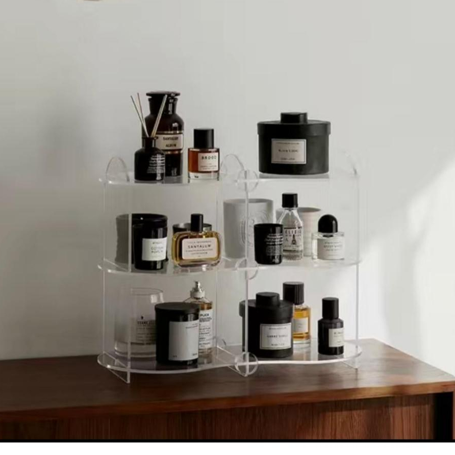 >SG Stock> Acrylic Shelf Perfume Rack Display Rack Desktop Shelf ...