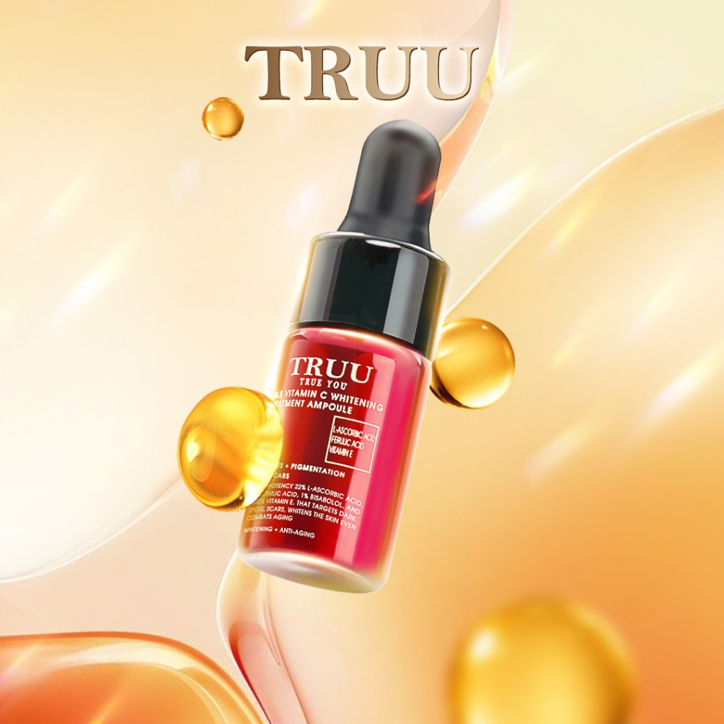 TRUU 24.5 Vitamin C Whitening Treatment Ampoule 3ml whiten