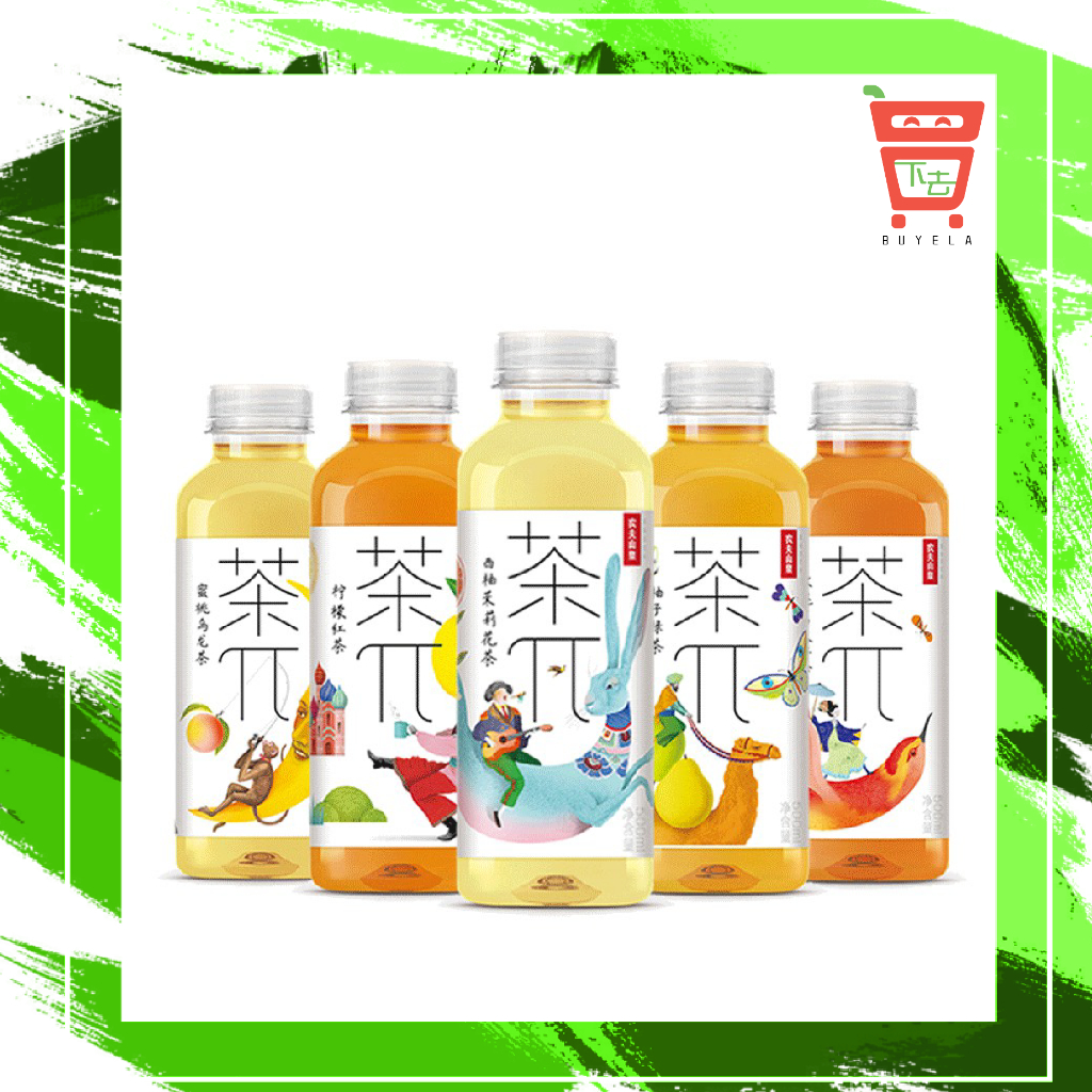 农夫山泉(1 ctn = 15 btls ) 茶π 茶派 Nongfu Spring Peach Oolong, Lemon Black