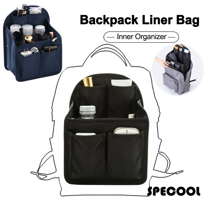 Specool® Thickened Backpack Liner Bag Multi Dividers Internal Packing ...