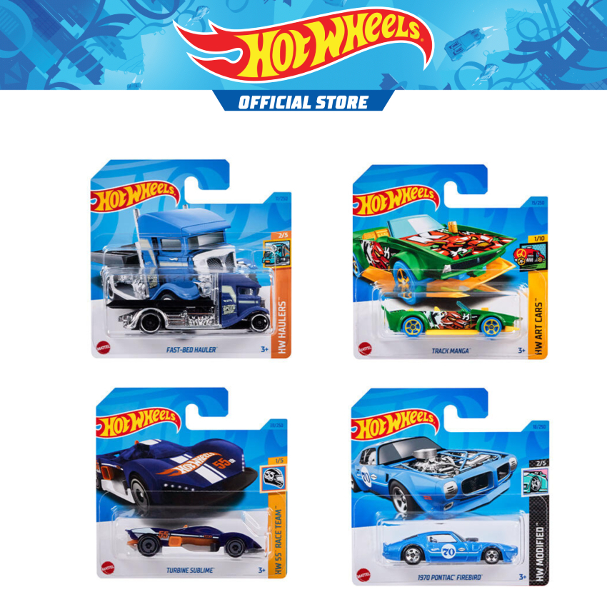 Hot Wheels Basic Car Short Blister 1:64 Scale Toy Car For Kids ...