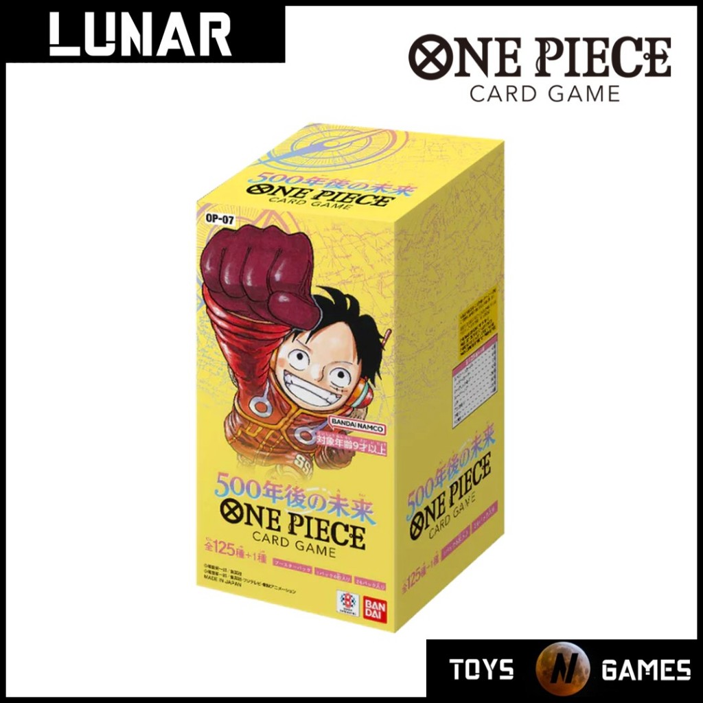 One Piece TCG [Japanese] 500 Years In The Future Booster Box OP07 [OP-07] |  Shopee Singapore