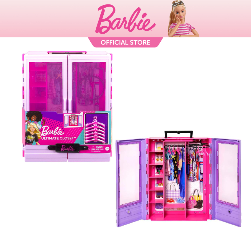 Barbie closet and fashion set online