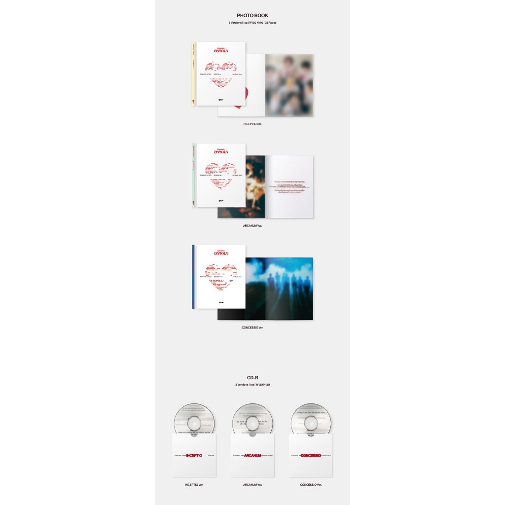 ENHYPEN - [ ROMANCE : UNTOLD ] 2ND ALBUM | Shopee Singapore