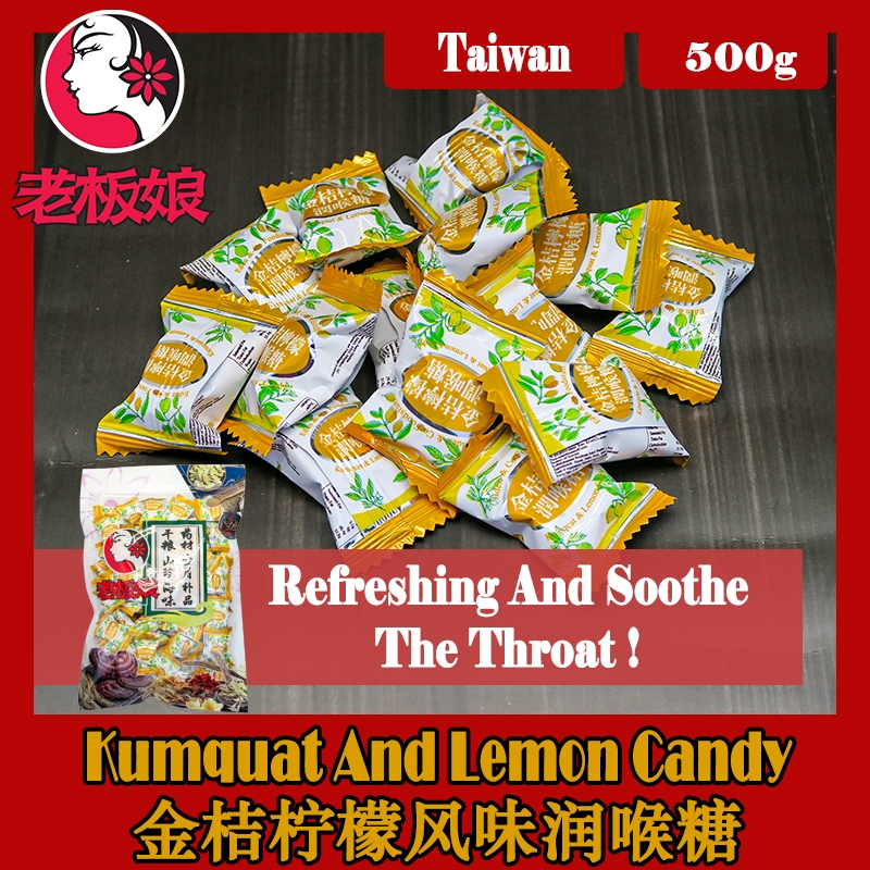 Refreshing Herbal Candy (500g) – Peppermint | Kumquat & Lemon