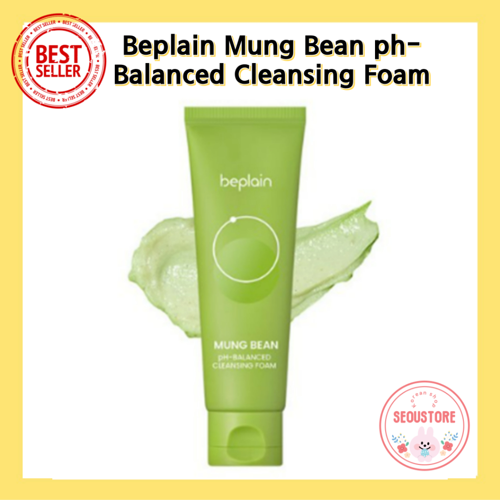[beplain] Mung Bean pHBalanced Cleansing Foam 80ml Shopee Singapore