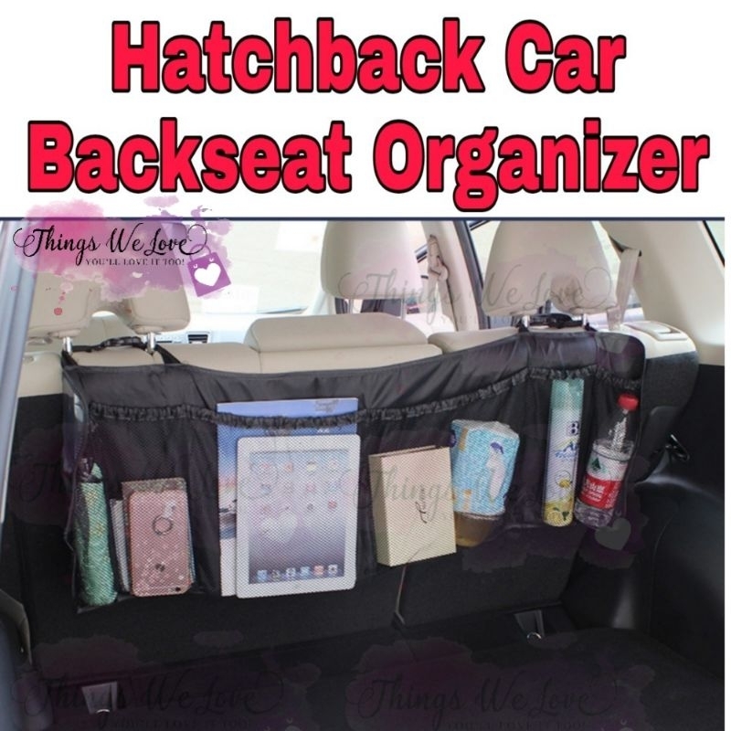 [SG SELLER] [FREE SHIPPING] Hatchback Car Backseat Organiser Organizer ...