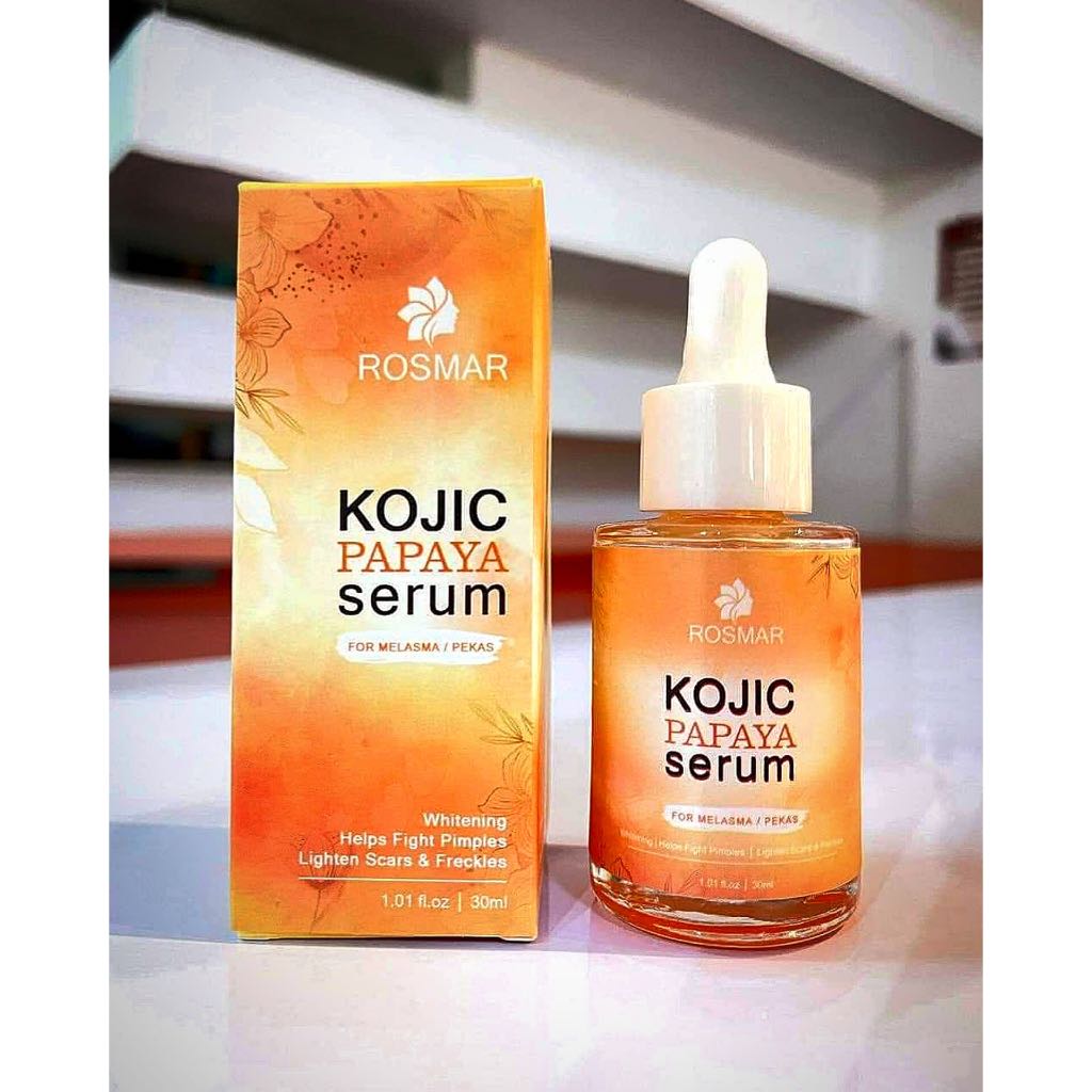 Rosmar Kojic Papaya 6-in-1 Skin Care Set – For Melasma & Dark Spots – Unisex – Authorized US Seller