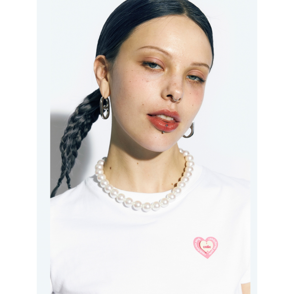 ASIF CALIE HEART MEDAL T-SHIRTS | Shopee Singapore