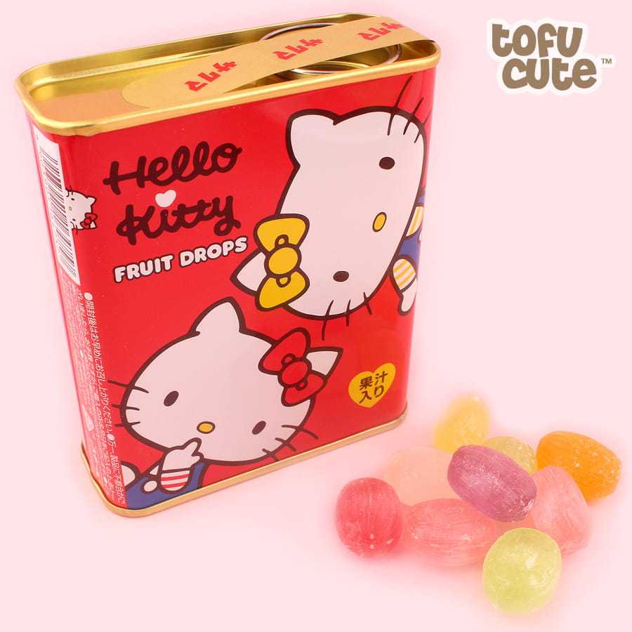 SAKUMA Hello Kitty Can Fruit Drops candy (10cans) [Direct from Japan ...