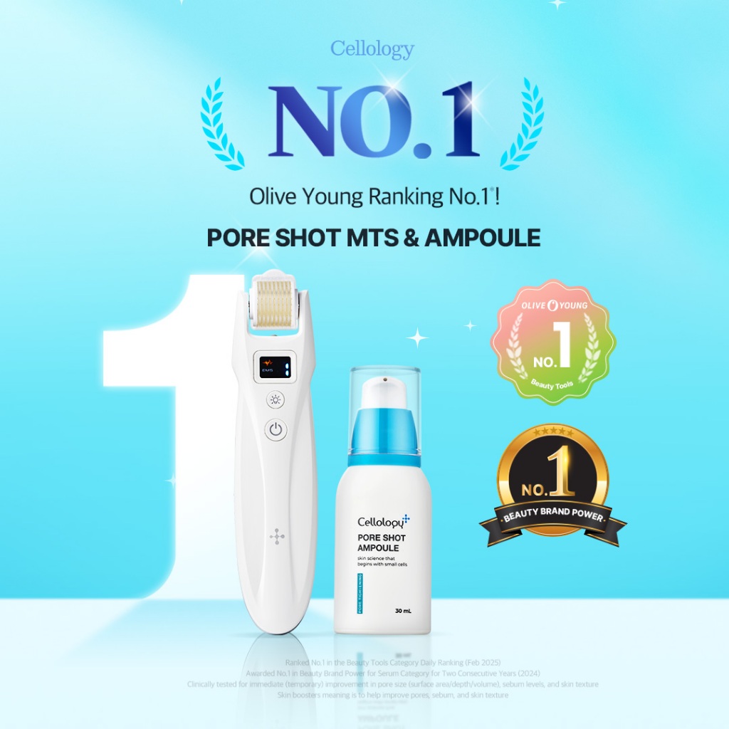 Cellology] Pore Shot MTS (+ Pore Shot Ampoule 30ml +
