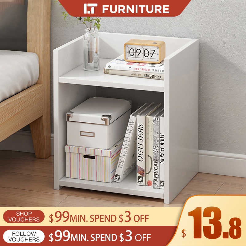 Side Table Bedside Table Sofa SideTable Bedroom Bedside Cabinet Coffee ...