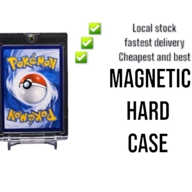 SG stock] MAGNETIC CARD CASE Top holder| (Pokemon One piece Naruto Nba  Picture Demon Slayer) | Shopee Singapore