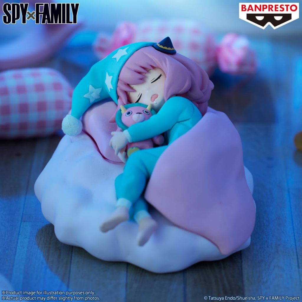 Banpresto Anya Forger Spy X Family Break Time Collection Pigiama – Figura PVC 9cm, Collezione Ufficiale