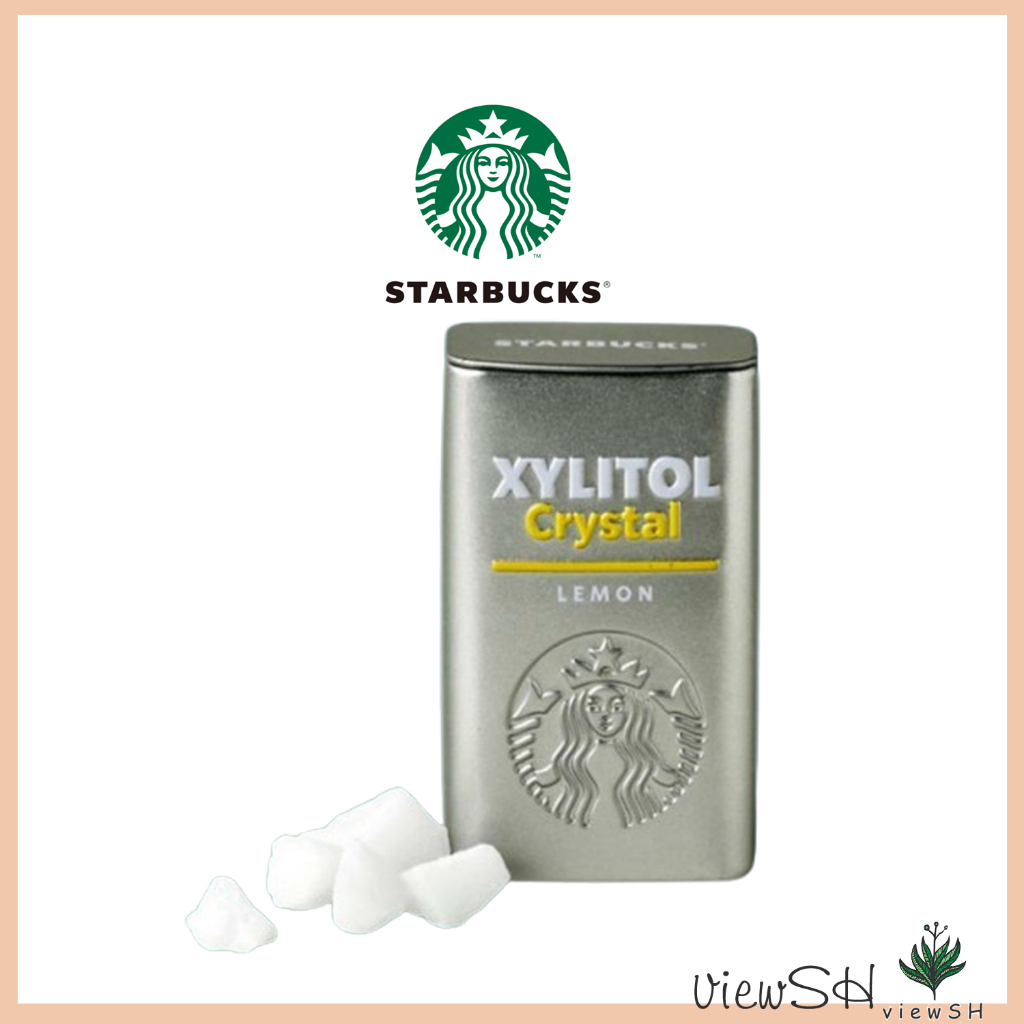 [Starbucks] Xylitol Crystal Lemon Candy 28g, Sugar free, Low Calorie