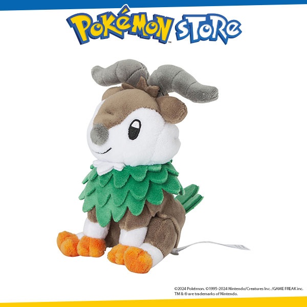 Pokemon Center Original Pokemon fit Plush Skiddo Shopee Singapore