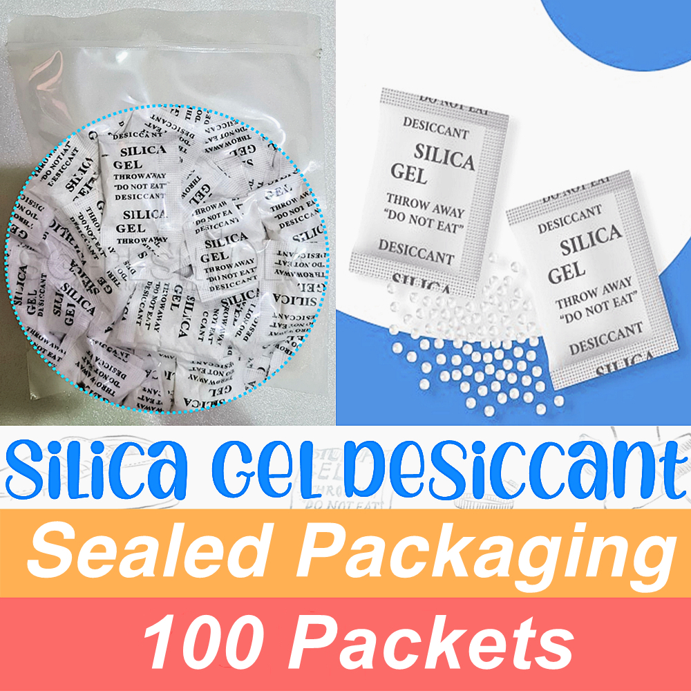 Silica Gel Packets Food Grade Safe Dehumidifier Desiccant Moisture