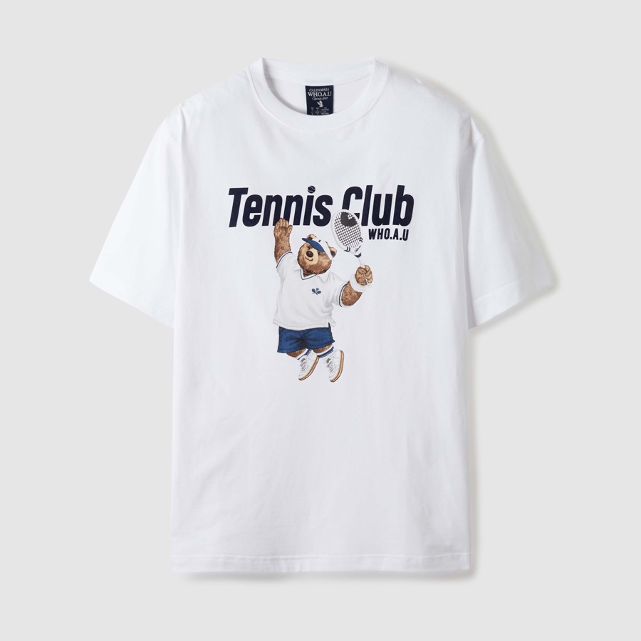 【韓国WHO.A.U フーアーユー】Steve Graphic T-shirt Steve Graphic T-shirt - 후아유닷컴
