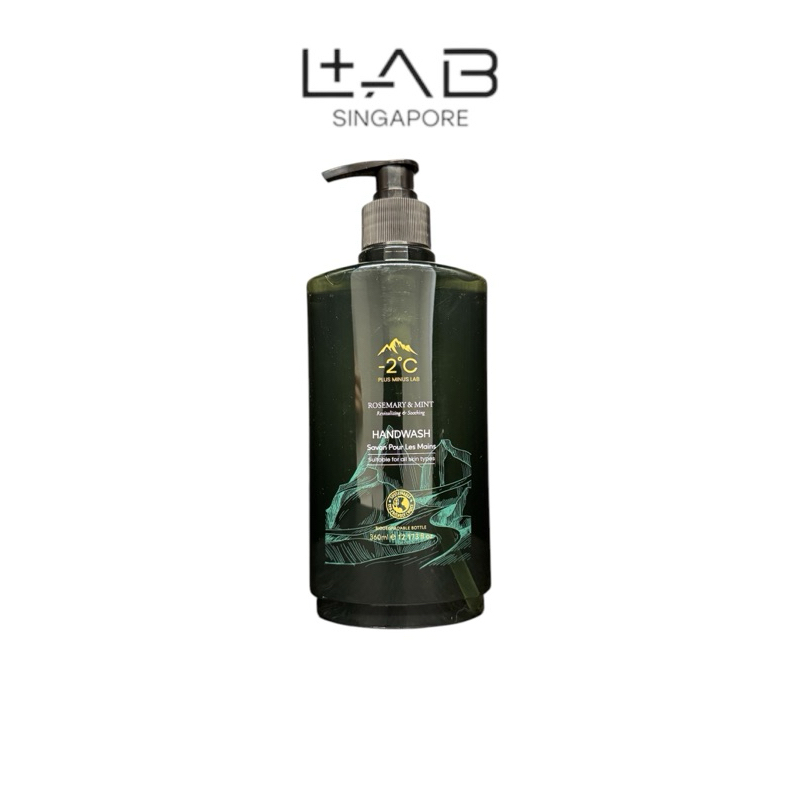 Plus Minus Lab - Minus 2° Handwash 360ml | Shopee Singapore