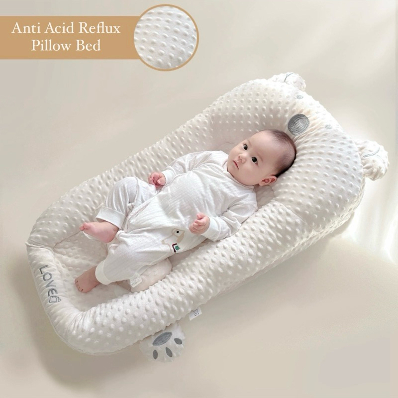 SG SELLER Ready Stock Adjustable Anti Acid Reflux Anti Vomit Elevated Pillow Wedges Cushion Bed For Infant Shopee Singapore