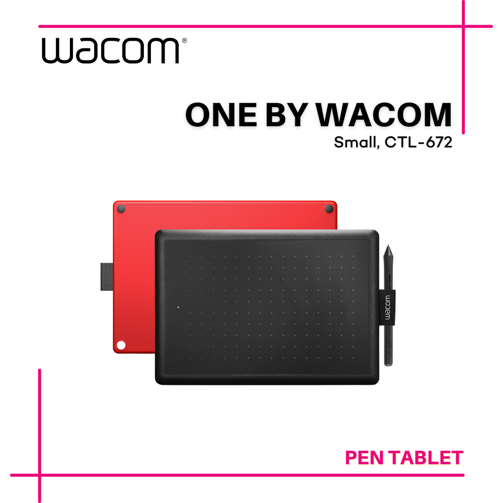 One by Wacom Medium (CTL-672) Drawing Tablet / Writing Pad