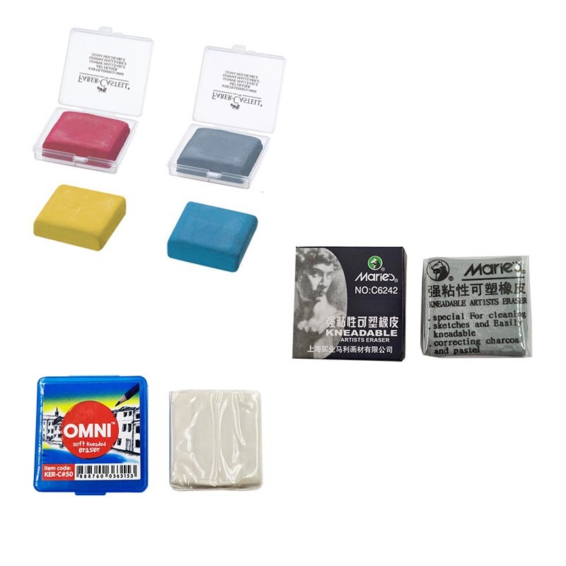 🇸🇬🚚Kneaded / Kneadable Eraser Faber Castell Maries Omni Art