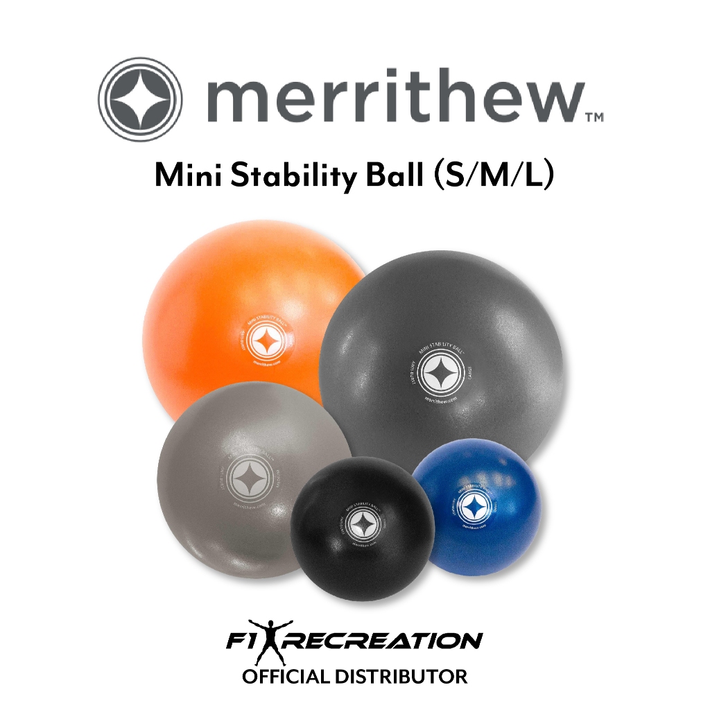 Original Merrithew Mini Stability Ball Small Medium Large Shopee Singapore