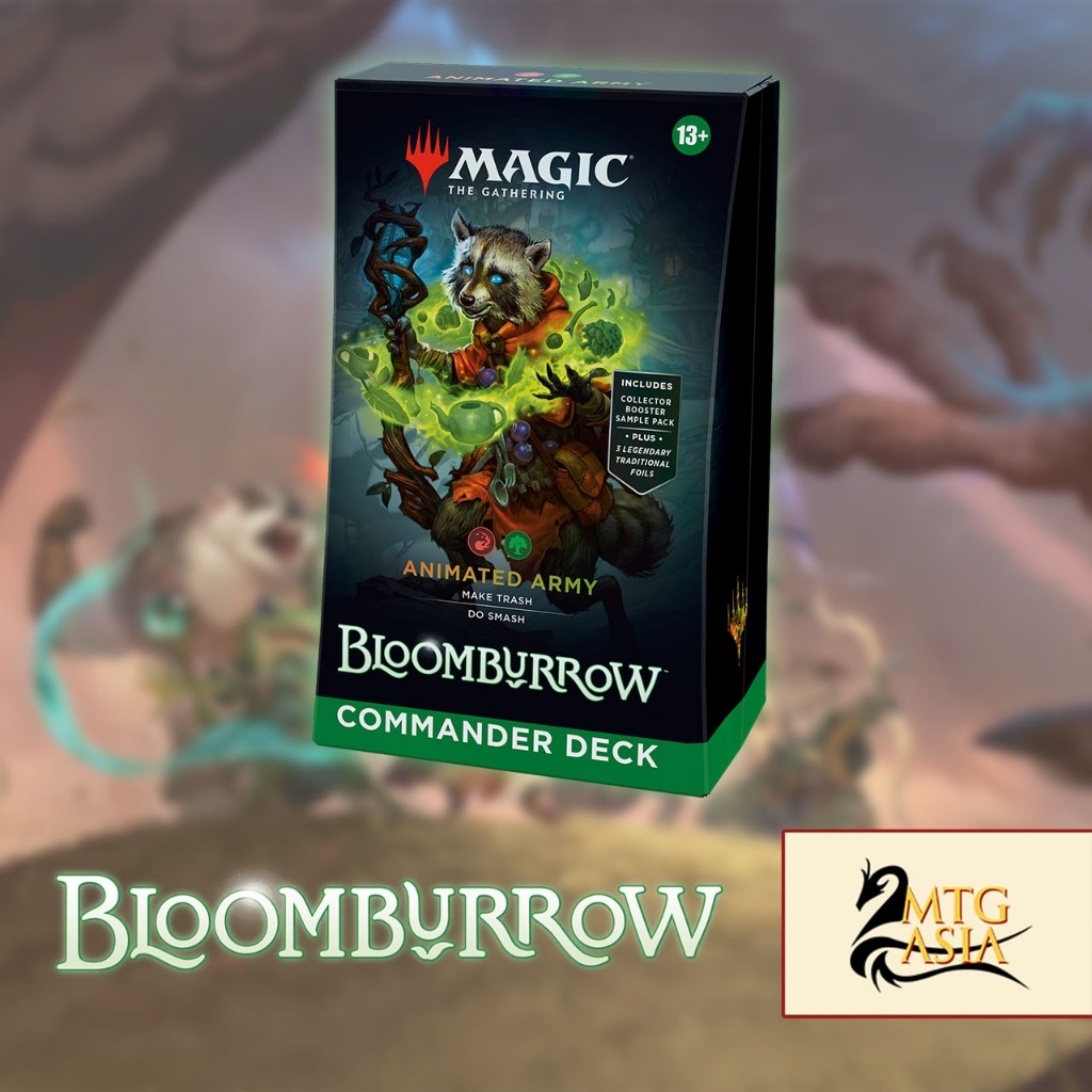 mtg commander dog deck Amazon.com: Magic: The Gathering Bloomburrow Commander Deck main image 0
