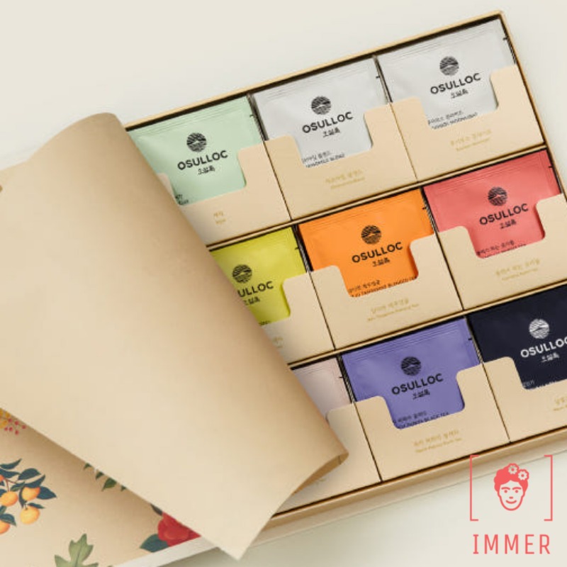 OSULLOC The Secret Tea Story 27 Gift Set 27p (9p x 3p) | Shopee Singapore