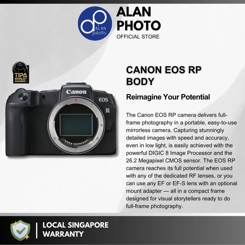 【eli】Cannon EOS RP Canon EOS RP BODY | Alan Photo
