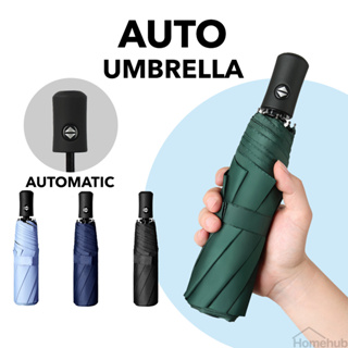 Homehub Automatic Umbrella Lightweight Small Foldable Mini Compact UV Auto Windproof