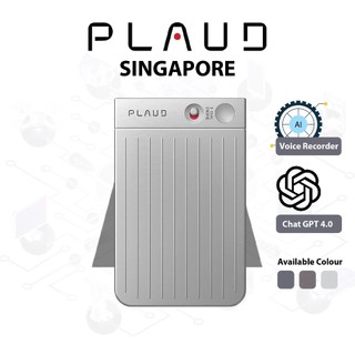 中古 PLAUD AI NOTE Chat-GPT シルバー（PLAUD NOTE ChatGPT Empowered 