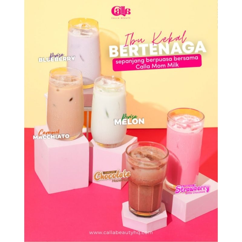 Calla Milk Mini Pouch Trial Pack 7 sachets, Calcium, Pregnant mom ...