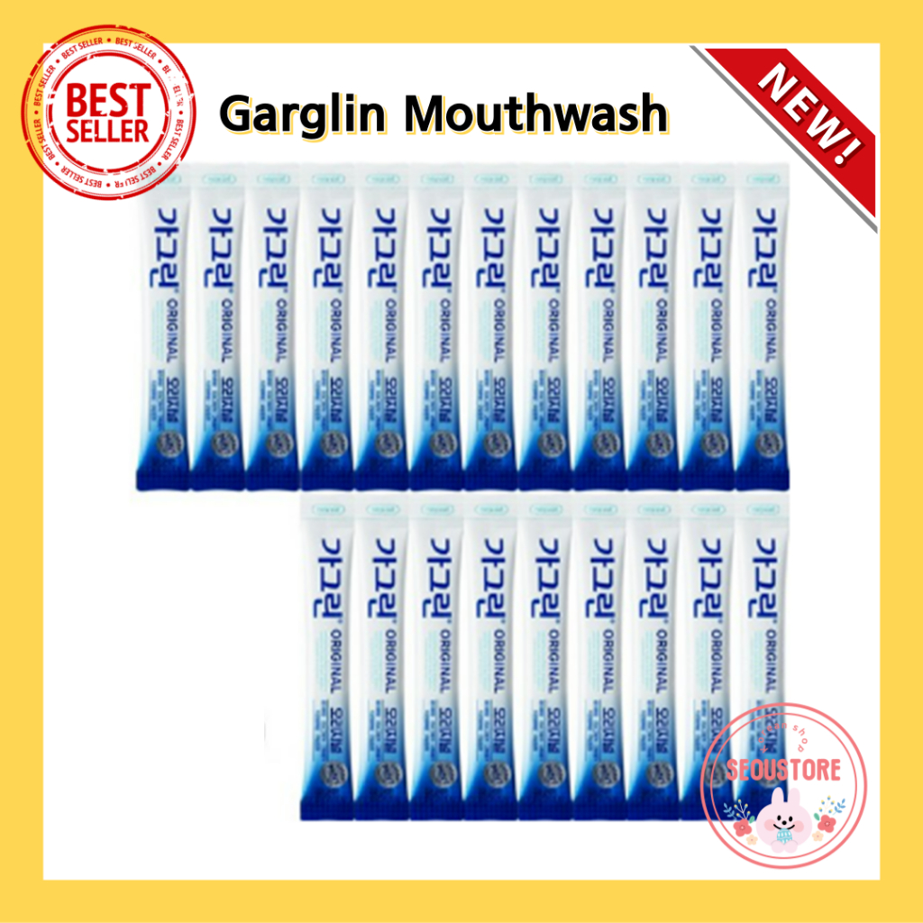 [Garglin] Korean Portable Mouthwash Original Stick Type 10ml | Shopee ...