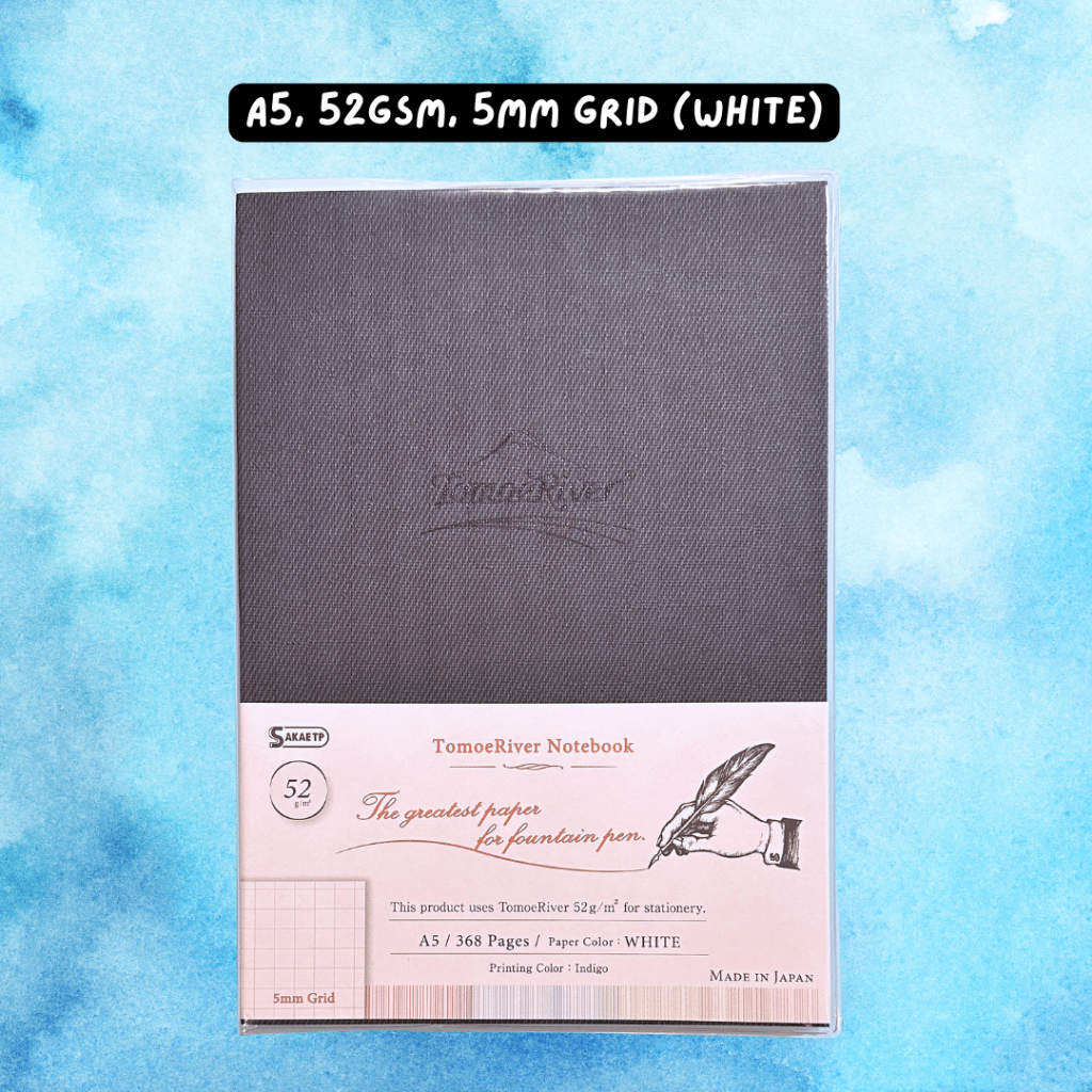 🇯🇵 SAKAE Technical Paper Notebook, A5 Hardcover, Old