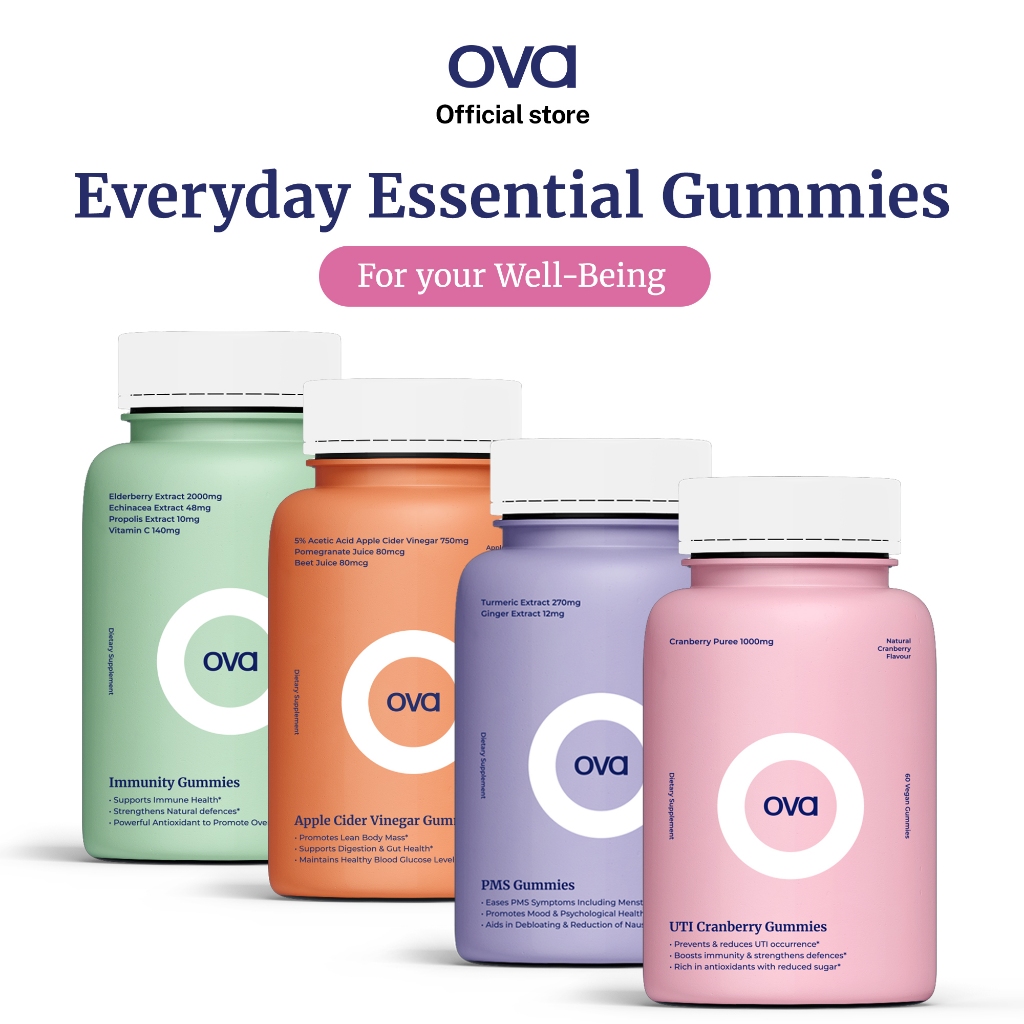 [BUY 1 GET 1 FREE] OVA Apple Cider Vinegar PMS Relief Immunity