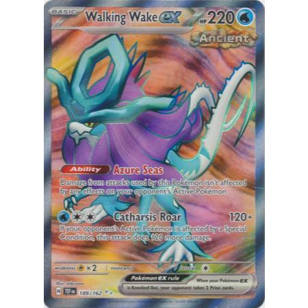 Pokemon TCG Card Walking Wake EX SV Temporal Forces 189/162 Full Art Secret  Rare | Shopee Singapore