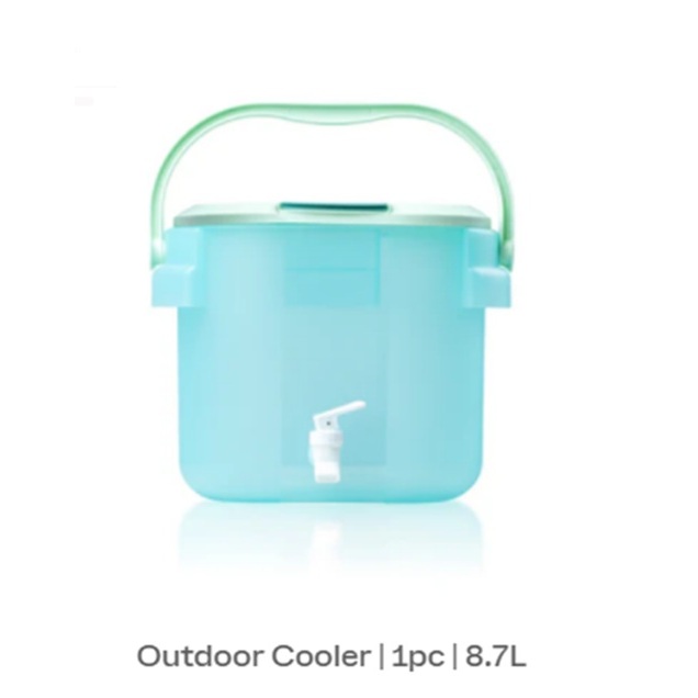 tupperware 8.7L water dispenser in light green | Shopee Singapore