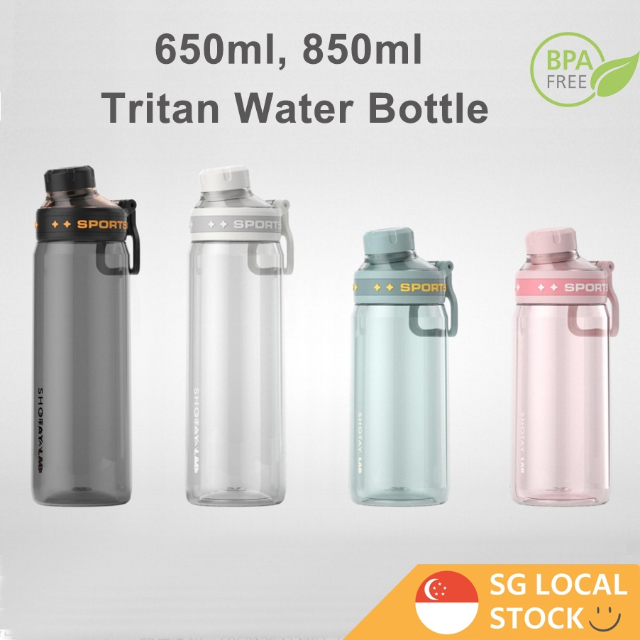 Shotay Water Bottle Tritan 650ml 850ml BPA Free Sports Water Bottle ...