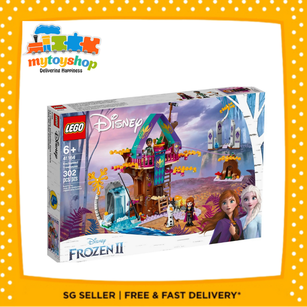 Lego Frozen Treehouse LEGO Enchanted Treehouse Disney Frozen II