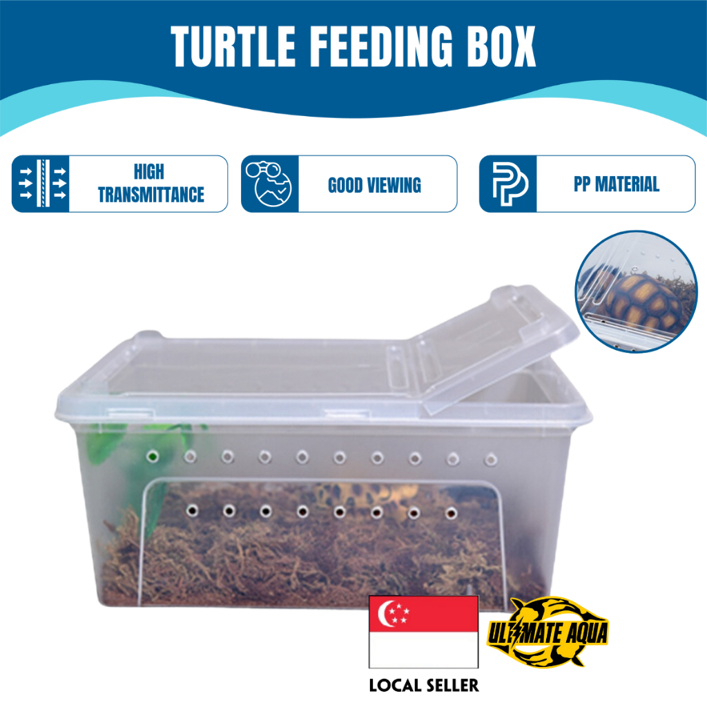 YEE Breeding Box For Climbing Pet, Transparent Breeding Box, PP ...