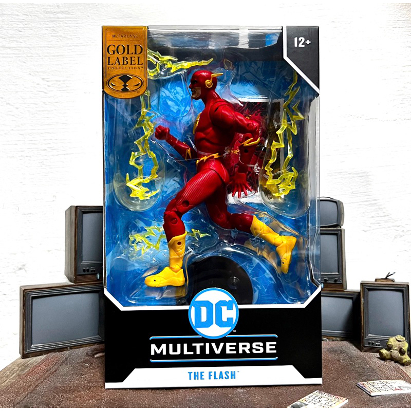 Mcfarlane Toys DC Multiverse Flash Wally West (Gold Label) | Shopee ...